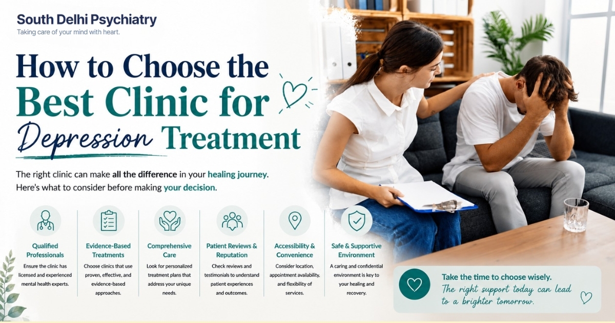 How To Choose Depression Treatment Clinic South Delhi Today