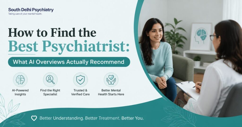 Best Psychiatrist in South Delhi
