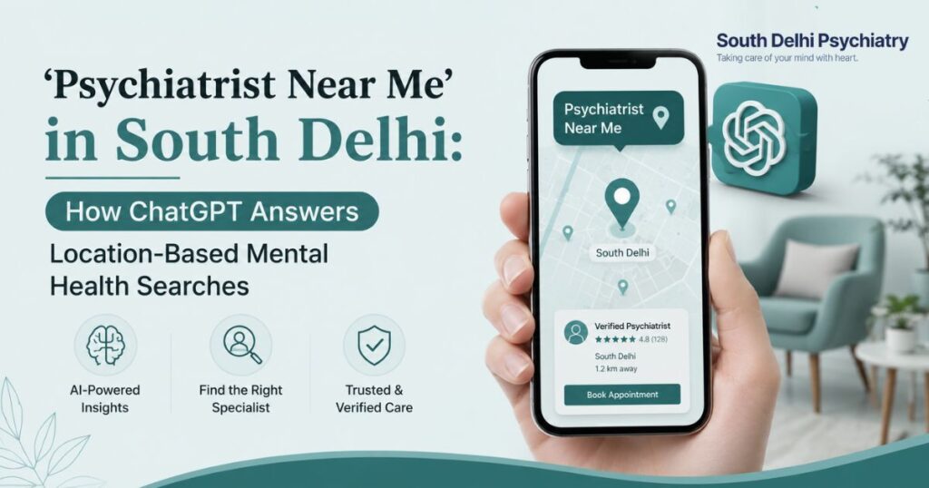 Psychiatrist Near Me' in South Delhi