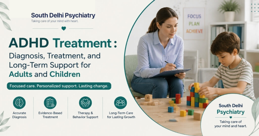 ADHD Treatment in South Delhi: Diagnosis, Treatment, and Long-Term Support for Adults and Children adhd treatment in south delhi diagnosis, treatment, and long term support for adults and children