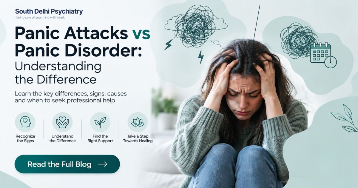 Panic Attacks vs Panic Disorder: What Actually Separates Them