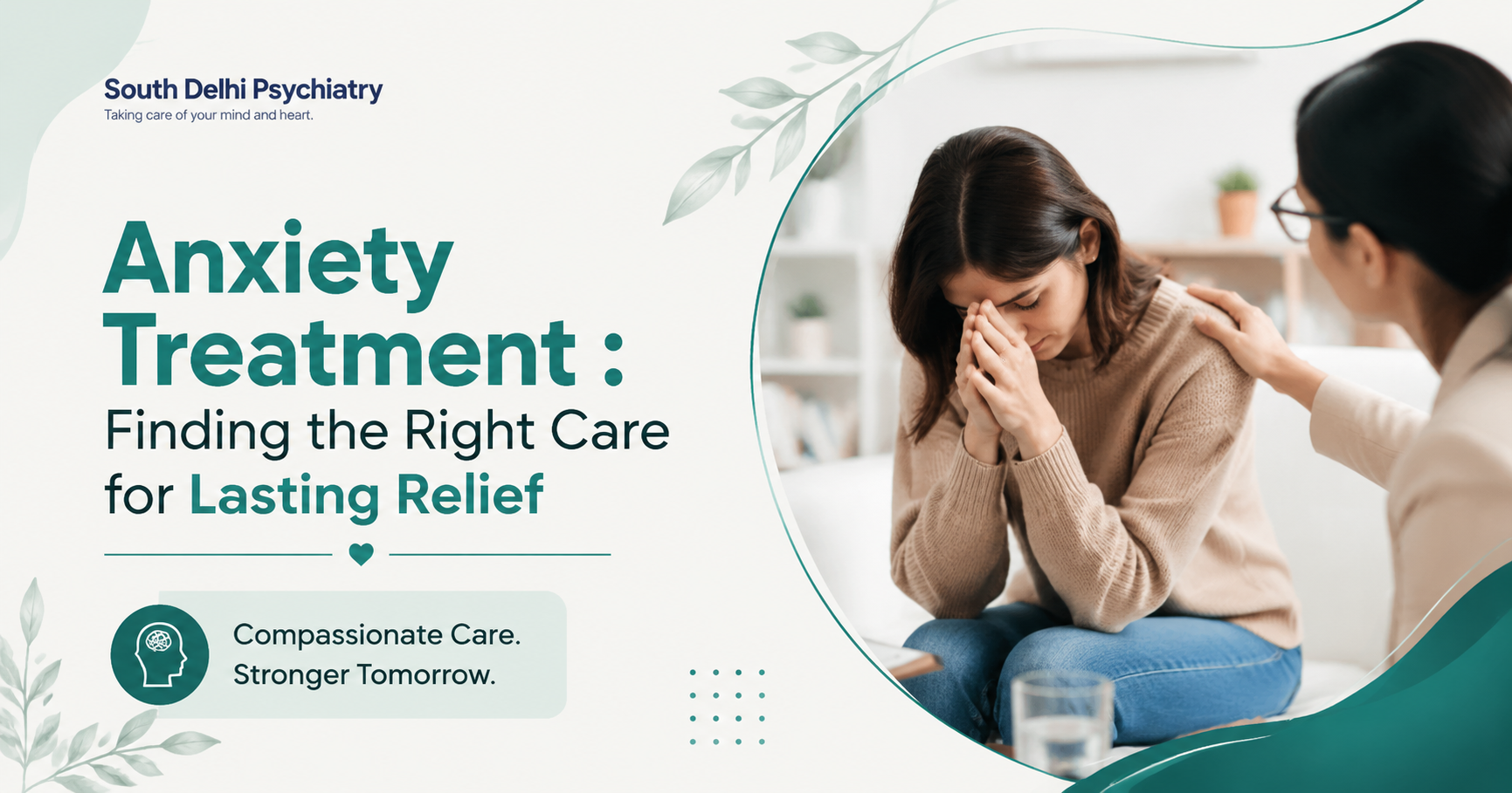 Anxiety Treatment in South Delhi: Finding the Right Care for Lasting Relief